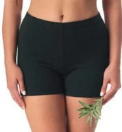 Majtki damskie - SZORTY KEY DAMSKIE LXU-729 HOT TOUCH (kolor czarny, rozmiar M) - miniaturka - grafika 1