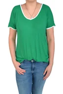 Koszulki i topy damskie - WRANGLER POP V NECK TEE T-SHIRT DAMSKI - miniaturka - grafika 1