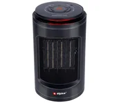 Wentylatory - Wentylator z elementem grzejnym 600/1200W/230V czarny - miniaturka - grafika 1