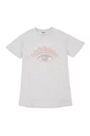 Koszulki dla dziewczynek - Kenzo Kids t-shirt bawełniany dziecięcy kolor szary - Kenzo kids - miniaturka - grafika 1