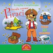 Piraci. Książka z szablonami - Praca zbiorowa - Książki edukacyjne - miniaturka - grafika 1