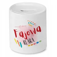 Skarbonki - Skarbonka 330 ml Dla Mateusza Syna Dziecka Prezent z Nadrukiem ze Zdjęciem + Opakowanie na prezent (wzór 04) - miniaturka - grafika 1