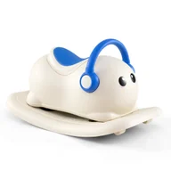 Chodziki - Konik na biegunach Jeździk dla dzieci biały - miniaturka - grafika 1