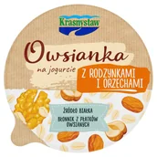 Płatki śniadaniowe i musli - Owsianka z rodzynkami i orzechami OSM Krasnystaw 250 g - miniaturka - grafika 1