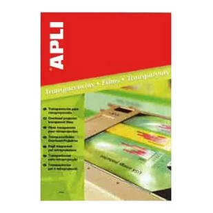 Apli Folia do ksero AP861 100) z samoprz brzegiem - Etykiety samoprzylepne i bloki etykiet - miniaturka - grafika 1