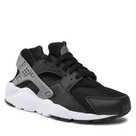 Buty sportowe damskie - Buty NIKE - Huarache Run GS DR7953 001 Black/Marina/Smoke Grey/White - miniaturka - grafika 1