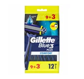 Maszynki do golenia i wkłady - Gillette Blue3 SenseCare Jednorazowe maszynki do golenia, 12 szt. - miniaturka - grafika 1