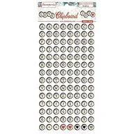 Akcesoria i części do ekspresów do kawy - STAMPERIA INTL, KFT (3PL) DFLCB43 płyta wiórowa 15x30 cm -Romantic Christmas, czerwona, zielona, 15x30 - miniaturka - grafika 1