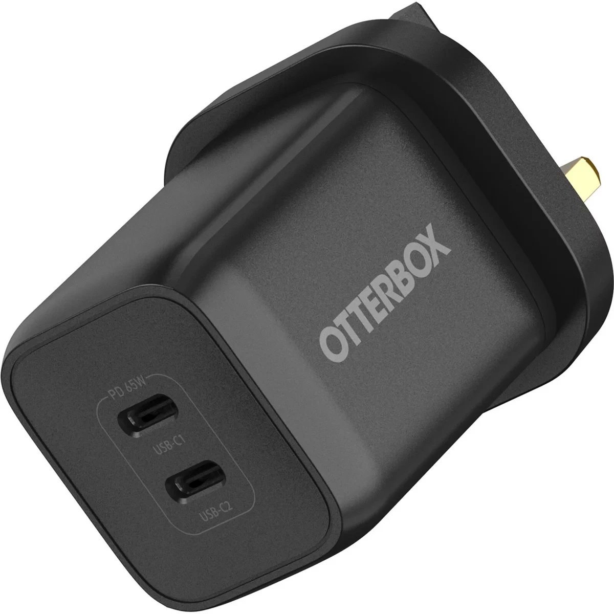 OB STANDARD UK WALL CHARGER 65W/GAN - 1X USB-C 45W + 1X USB-C 20 78-81348