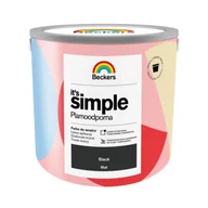 Farby wewnętrzne - Farba plamoodporna IT'S SIMPLE Black 2,5 l Beckers - miniaturka - grafika 1