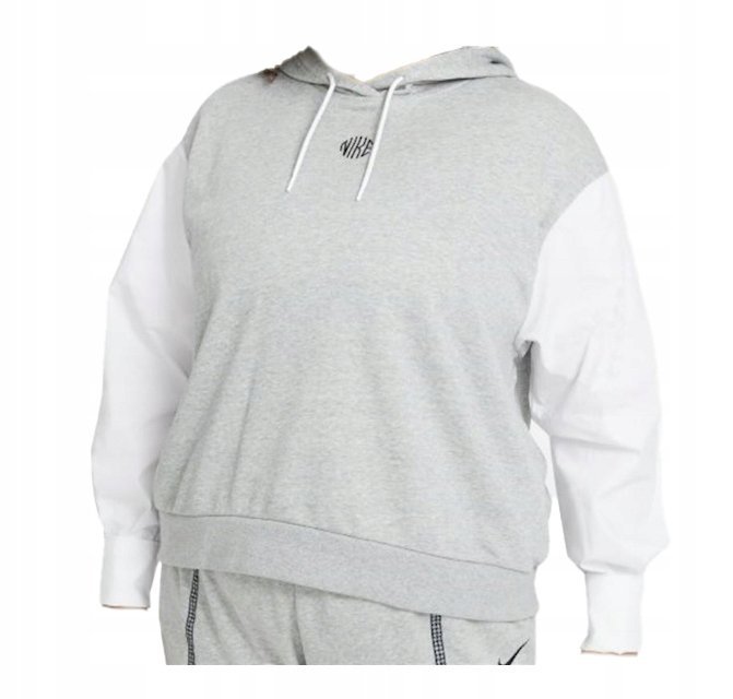BLUZA NIKE SZARA KOSZULOWE RĘKAWY DJ6684-063 3X