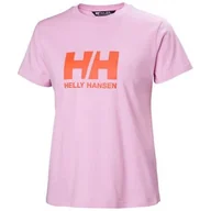 Koszulki i topy damskie - Koszulka sportowa damska Helly Hansen Logo - miniaturka - grafika 1
