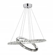 Lampy sufitowe - Lampa wisząca Olivia żyrandol Led kryształki 36W - miniaturka - grafika 1
