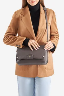 U.S. POLO ASSN. BIUXT8466WVP Beżowy ciemny - Torebki damskie - miniaturka - grafika 1