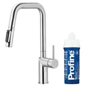 Baterie kuchenne - Bateria KFA ARMATURA Duero Pure Style 6623-313-22 z filtrem Inox - miniaturka - grafika 1