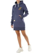Sukienki - Sukienka damska Superdry T&F Hood dzianinowa-XXS - miniaturka - grafika 1