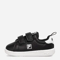 Buty dla chłopców - Tenisówki chłopięce na rzepy Fila Crosscourt 2 Nt Velcro Tdl FFK0113-83036 22 Czarne (8719477836310) - miniaturka - grafika 1