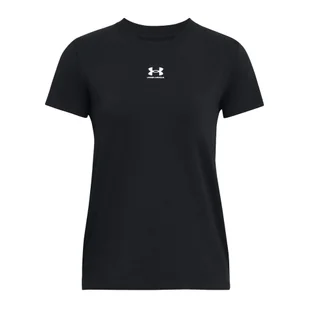 Koszulka damska Under Armour Rival Core - Koszulki sportowe damskie - miniaturka - grafika 1