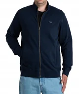 Bluzy męskie - Bluza Wrangler FUNNEL NECK ZIP 112350547 Navy XXL - miniaturka - grafika 1