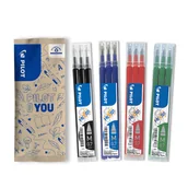 Wkłady do długopisów - 12x Wymazywalny wkład PILOT Frixion 0,7 mix kolory - miniaturka - grafika 1