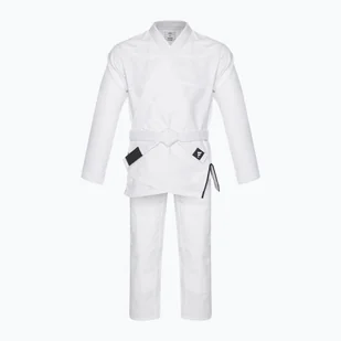 GI do brazylijskiego jiu-jitsu adidas Rookie white/gradient blue - Kimona, stroje i obuwie - miniaturka - grafika 1