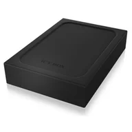 Obudowy i kieszenie na dyski twarde - Icy Box ICY BOX IB-241wp zewnętrzny obudowa do 2,5 cala SATA HDD & SSD, USB 3.0 (UASP), ochrona przed utratą danych/infekcji wirusowej do pisania, aluminium, szary, czarny IB-256WP - miniaturka - grafika 1