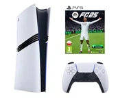 Konsole Playstation - Sony PlayStation 5 Pro + Disc Drive + Gra EA Sports FC 25 - miniaturka - grafika 1