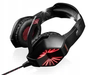Słuchawki - Modecom MC-839 SWORD Gaming Czarny - miniaturka - grafika 1