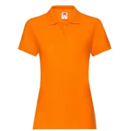 Koszulki sportowe damskie - Damska Koszulka Polo Premium Plain - miniaturka - grafika 1