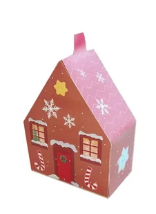 Domek Do Kalendarza Adwentowego Świąteczna Wioska Diy Papier #04 - Kalendarze - miniaturka - grafika 1