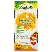 Warzywa w marynacie - Bonduelle Kukurydza Złocista 2x85g - miniaturka - grafika 1