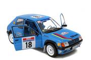 Samochody i pojazdy dla dzieci - Solido Peugeot 205 #18 Rallye Tour De Corse  1:18 1801706 - miniaturka - grafika 1