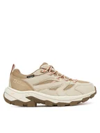 Buty trekkingowe damskie - Jack Wolfskin Trekkingi Vojo Tour Texapore Low A62069 Beżowy - miniaturka - grafika 1