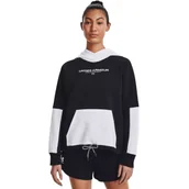 Bluzy sportowe damskie - Bluza damska Under Armour Rival + Fleece Hoodie - miniaturka - grafika 1