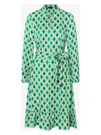 Sukienki - More & More Sukienka w kolorze zielono-białym - miniaturka - grafika 1