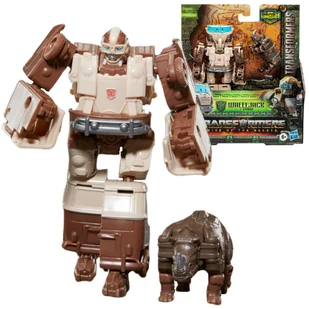 Hasbro Transformers Rise of the Beasts Wheeljack i Rhinox F4615 - Figurki dla dzieci - miniaturka - grafika 1