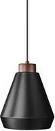 Lampy sufitowe - Herstal - Edge Lampa Wisząca Medium Black Herstal - miniaturka - grafika 1