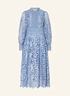 Copenhagen Muse Sukienka Z Koronki Cmlanny blau - Sukienki - miniaturka - grafika 1