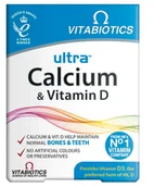 Stawy, mięśnie, kości - Vitabiotics Ultra Calcium & Vitamin D Suplement Diety 30 Tabletek - miniaturka - grafika 1