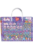 Kolorowanki, wyklejanki - Futrzaste słodziaki. Furby. Kocham naklejać - Opracowanie zbiorowe - miniaturka - grafika 1