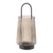 Świeczniki - Szklany świecznik z uchwytem IVER, 25,5 cm - miniaturka - grafika 1