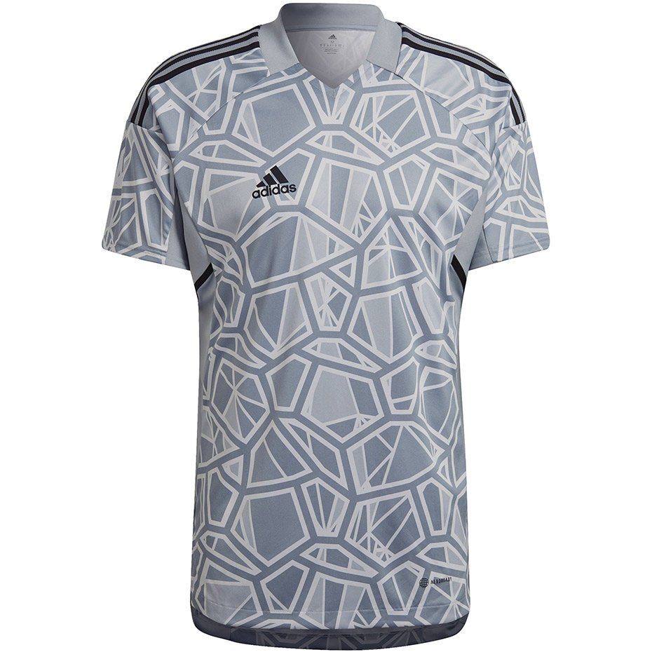 ND05_K13694-2XL HB1622 Koszulka męska Condivo 22 Goalkeeper Jersey Short Sleeve szara HB1622 r.2XL