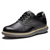 Buty sportowe męskie - Footjoy Męskie buty do golfa, czarny, 46 EU - miniaturka - grafika 1
