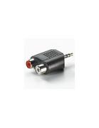 Kable - Kabel audio VALUE adapter Jack 1x 3.5mm M/2x RCA F - miniaturka - grafika 1
