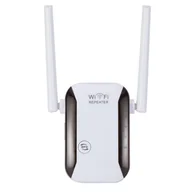 Wzmacniacze sygnału wifi - Wzmacniacz sygnału WIFI Repeater LAN 300Mbps 2 anteny - miniaturka - grafika 1
