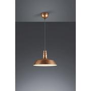 Lampy sufitowe - Trio Will R30421062 lampa wisząca zwis 1x60W E27 brązowa - miniaturka - grafika 1