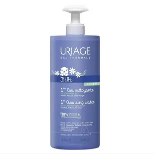 Uriage Bebe 1st Cleansing Water woda oczyszczająca dla dzieci bez spłukiwania 1000ml - Kosmetyki kąpielowe dla dzieci - miniaturka - grafika 1