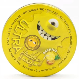 Epee Ultraplastelina z buźkami ananas żółta - Masy plastyczne - miniaturka - grafika 1