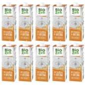 Napoje roślinne - Biozen Napój owsiany naturalny Zestaw 10 x 1 L Bio - miniaturka - grafika 1
