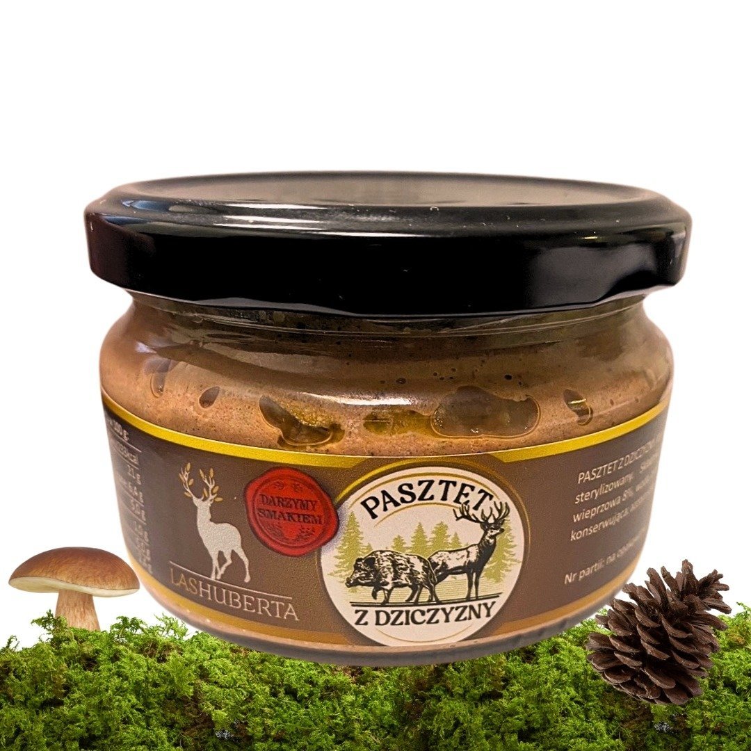 Pasztet z dzika Las Huberta 200 g